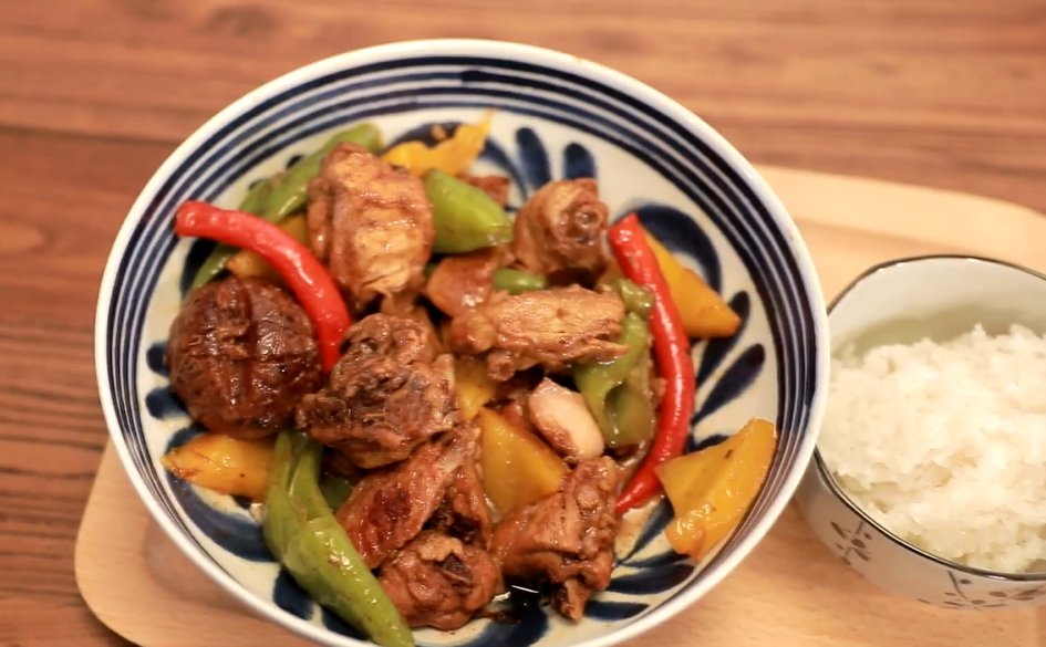 厨房小白快手菜：电饭锅版黄焖鸡米饭