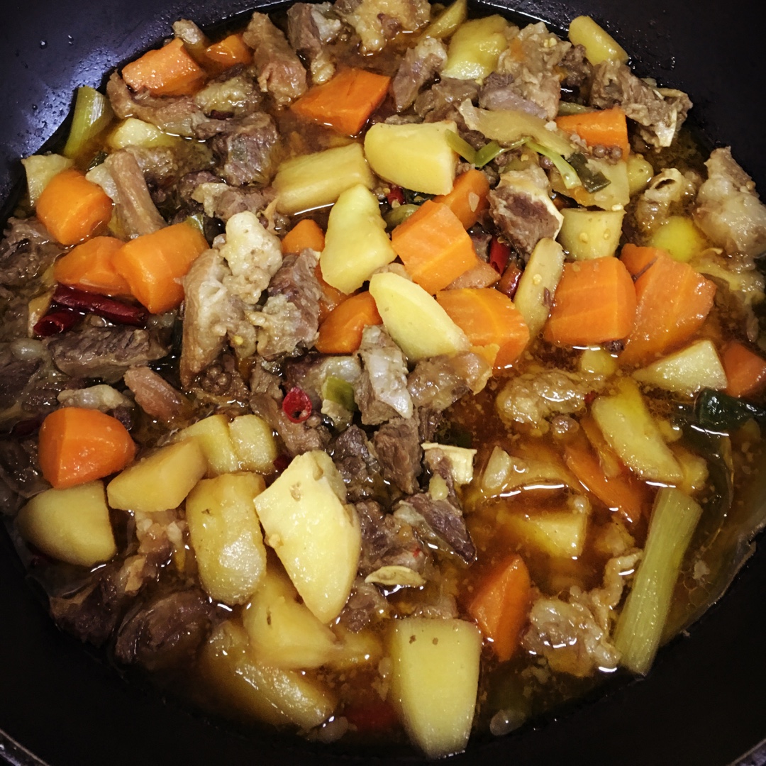 土豆烧牛肉