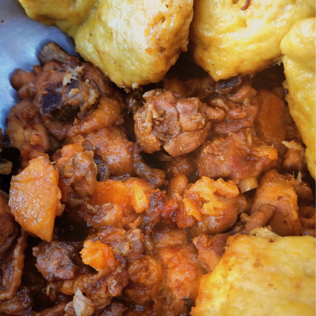 满满膳食纤维的贴饼子