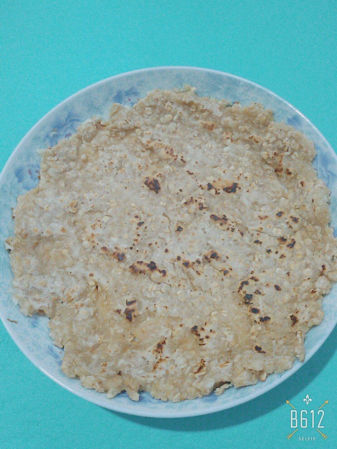 燕麦煎饼（无油 无烤箱）