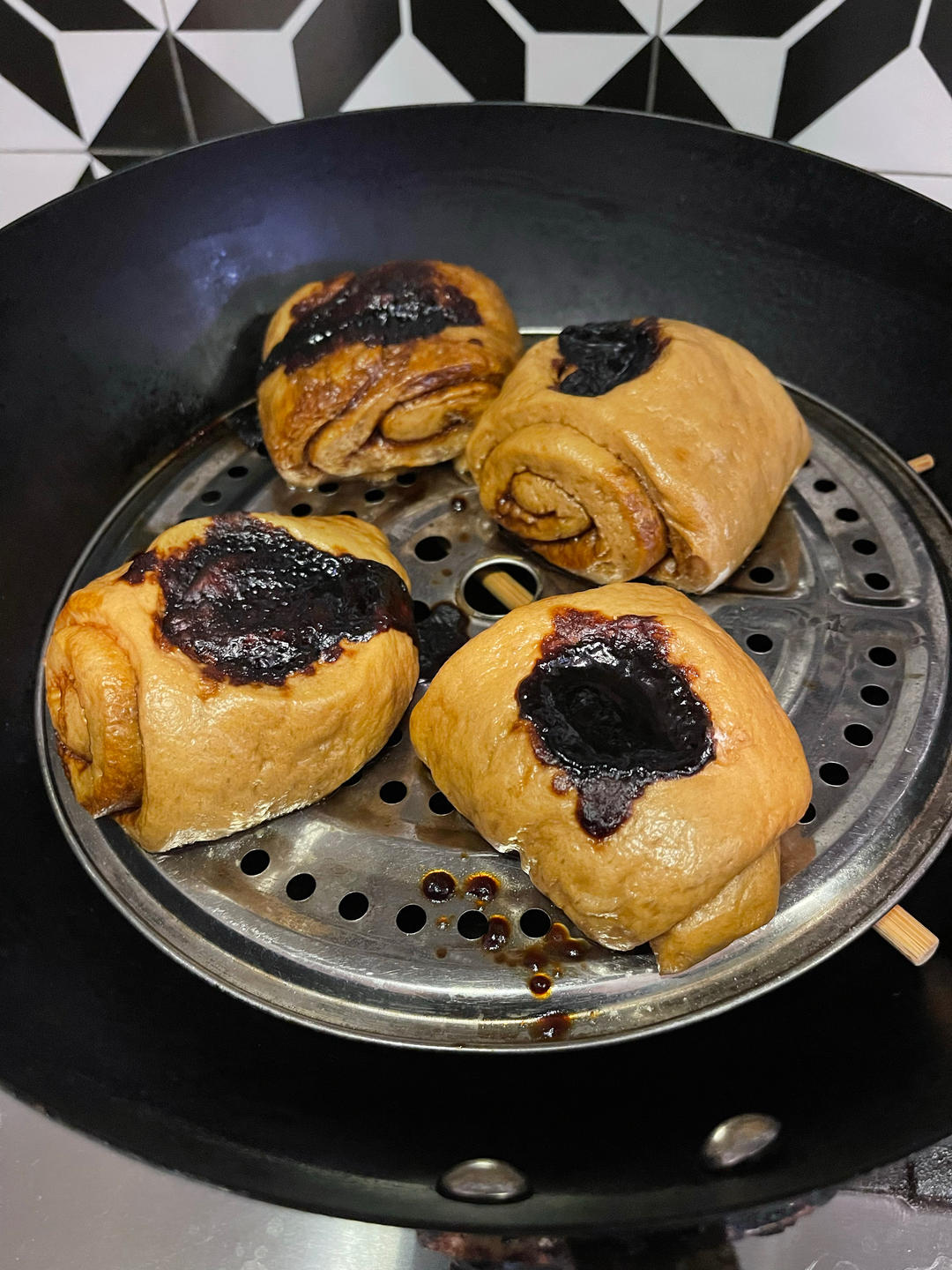 红糖手撕馒头（一次发酵）