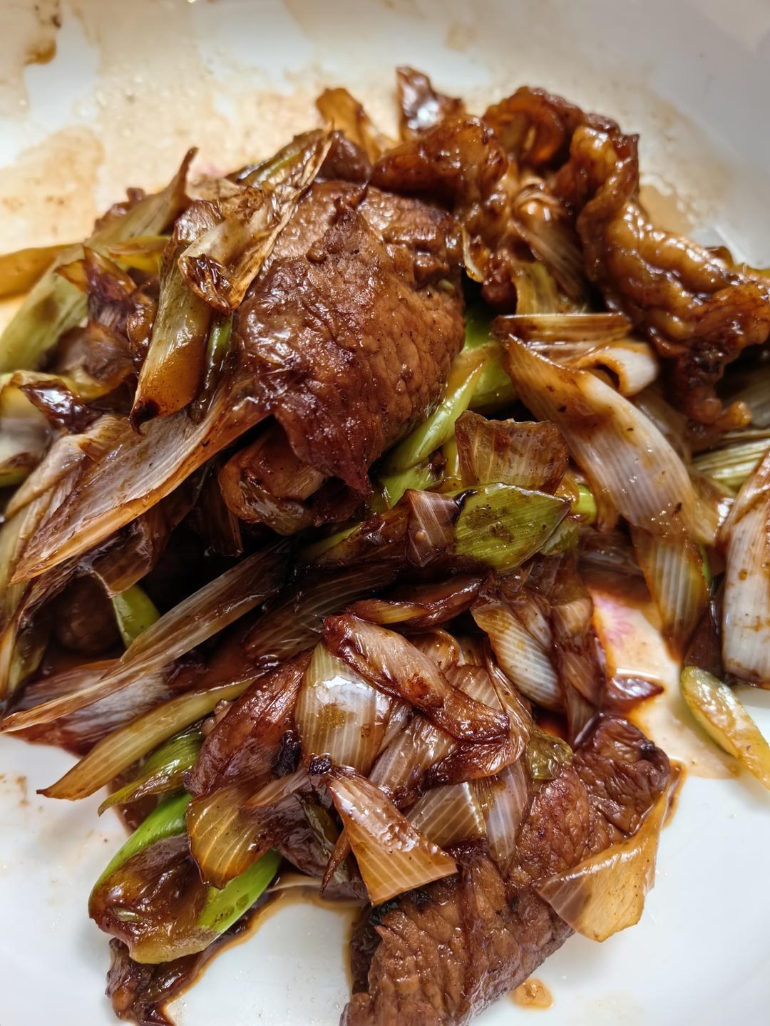 【嗷呜】老北京葱爆羊肉