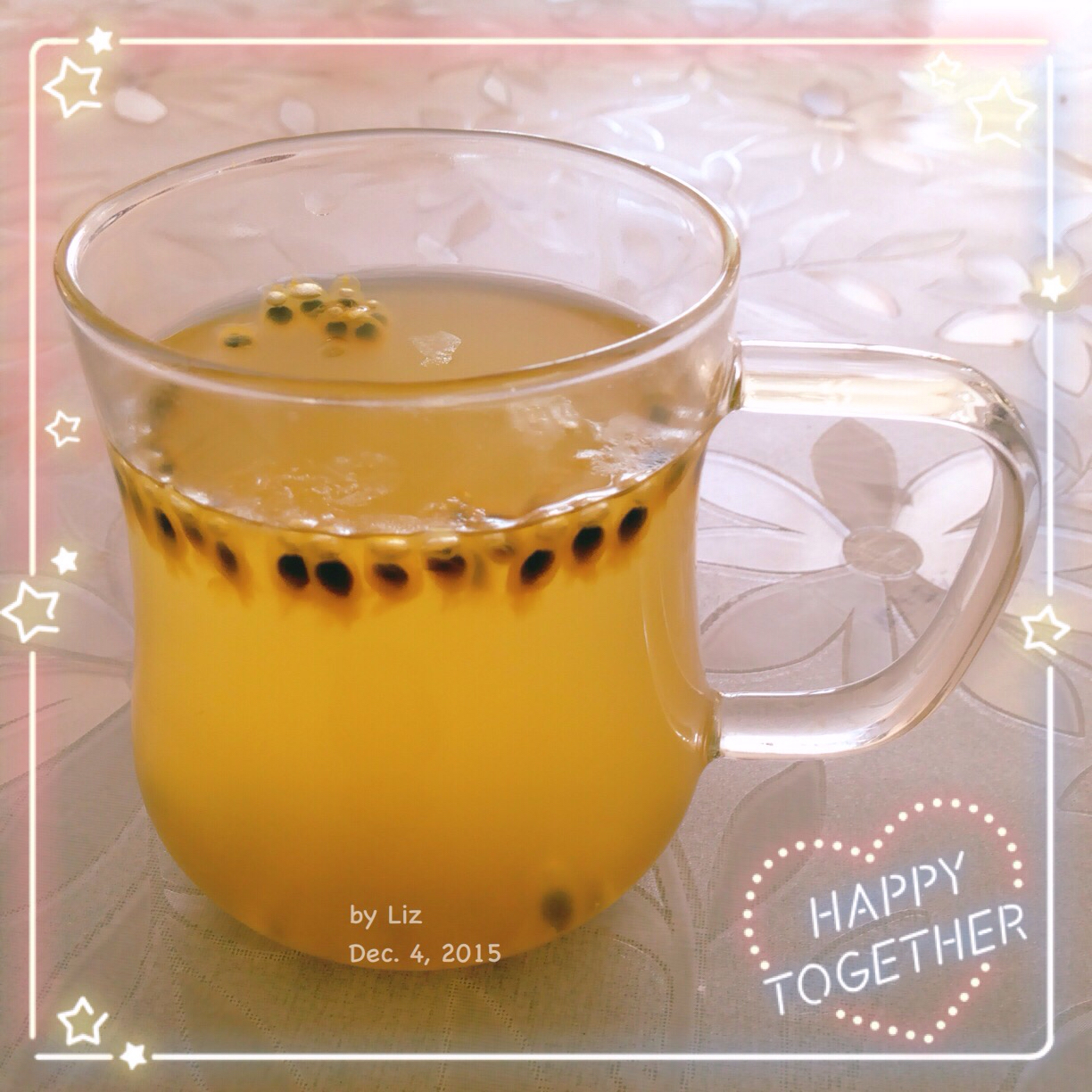 百香果的朴素吃法（百香果汁）