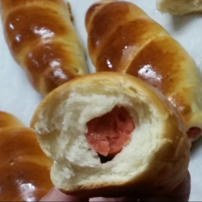 热狗面包卷