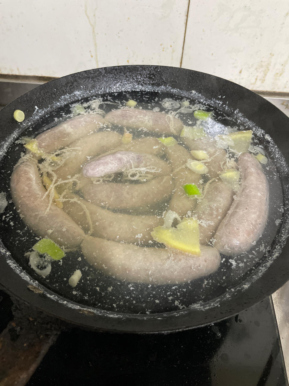 能量满满的猪肉脆皮肠(烤肠、灌肠、自制香肠)