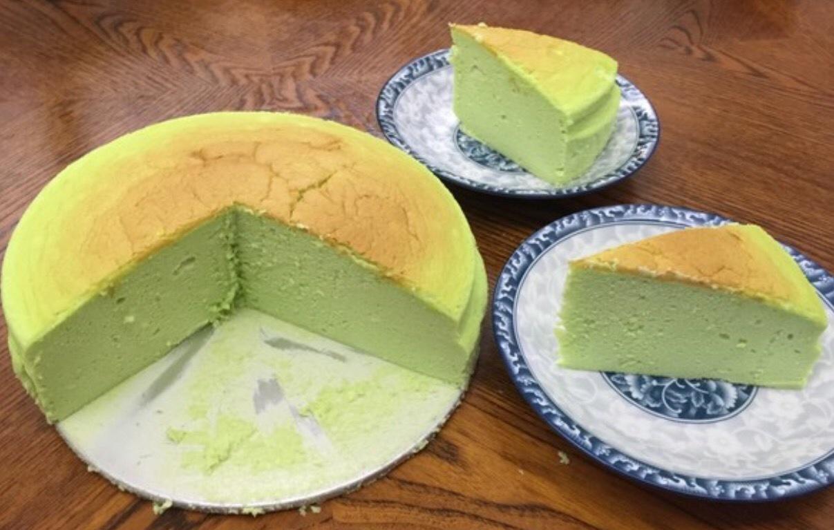 斑斓椰子香轻芝士蛋糕