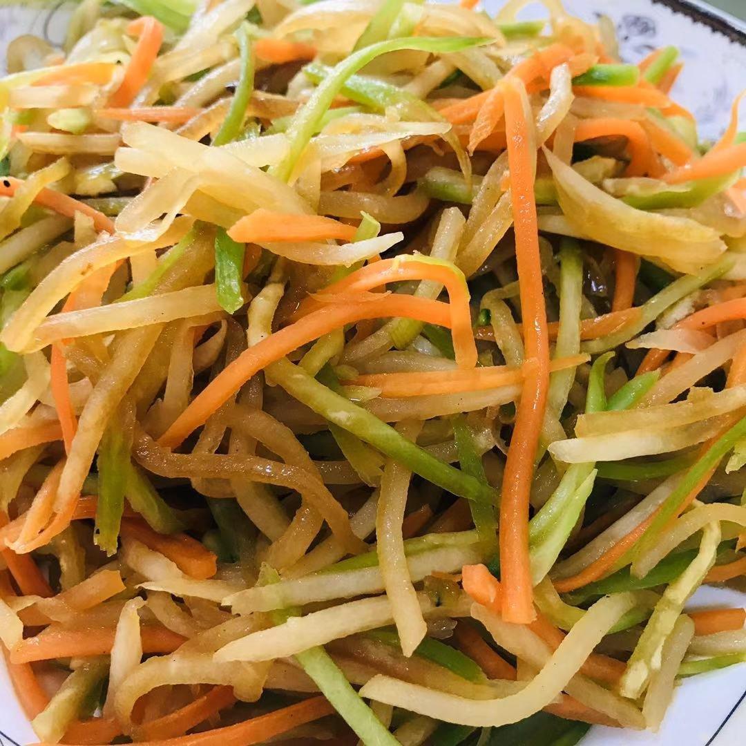 群英荟萃(极简炒土豆丝萝卜丝青椒丝)