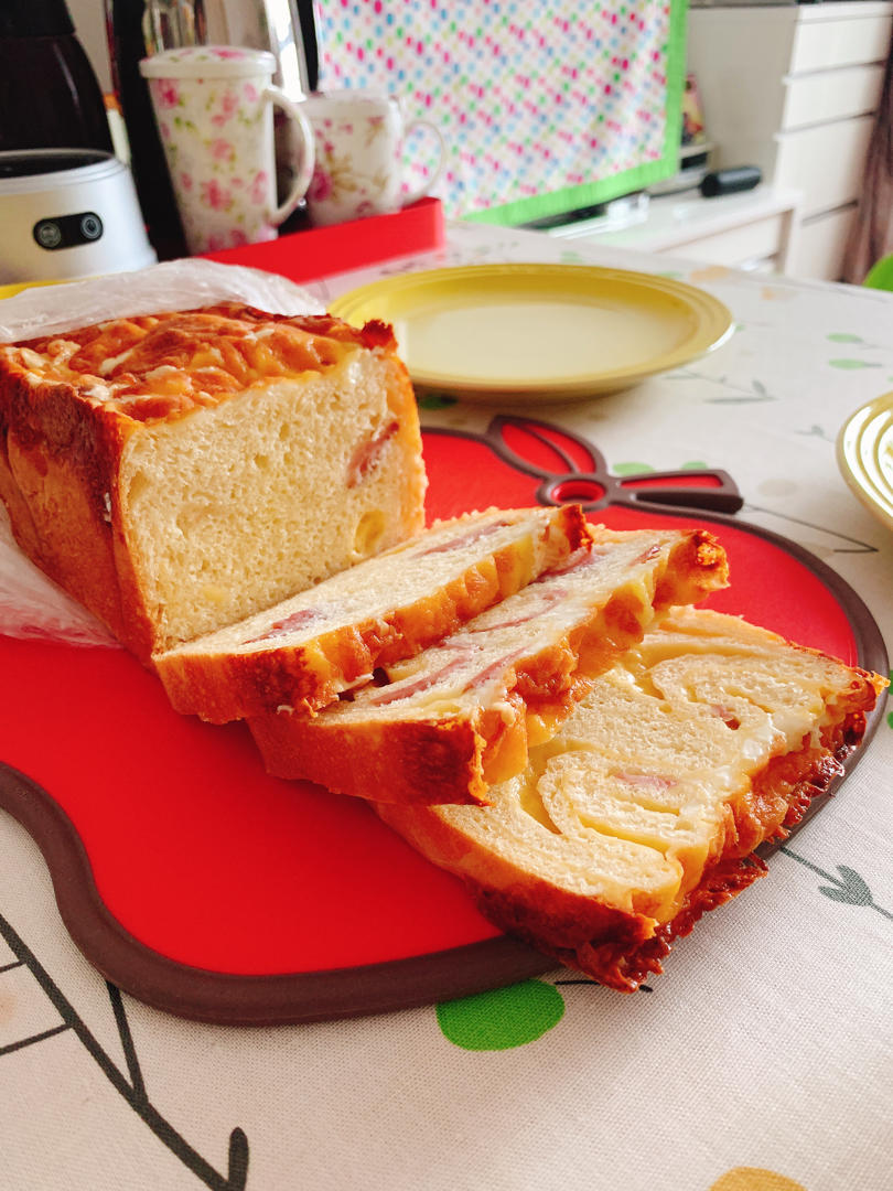 培根奶酪芝士吐司