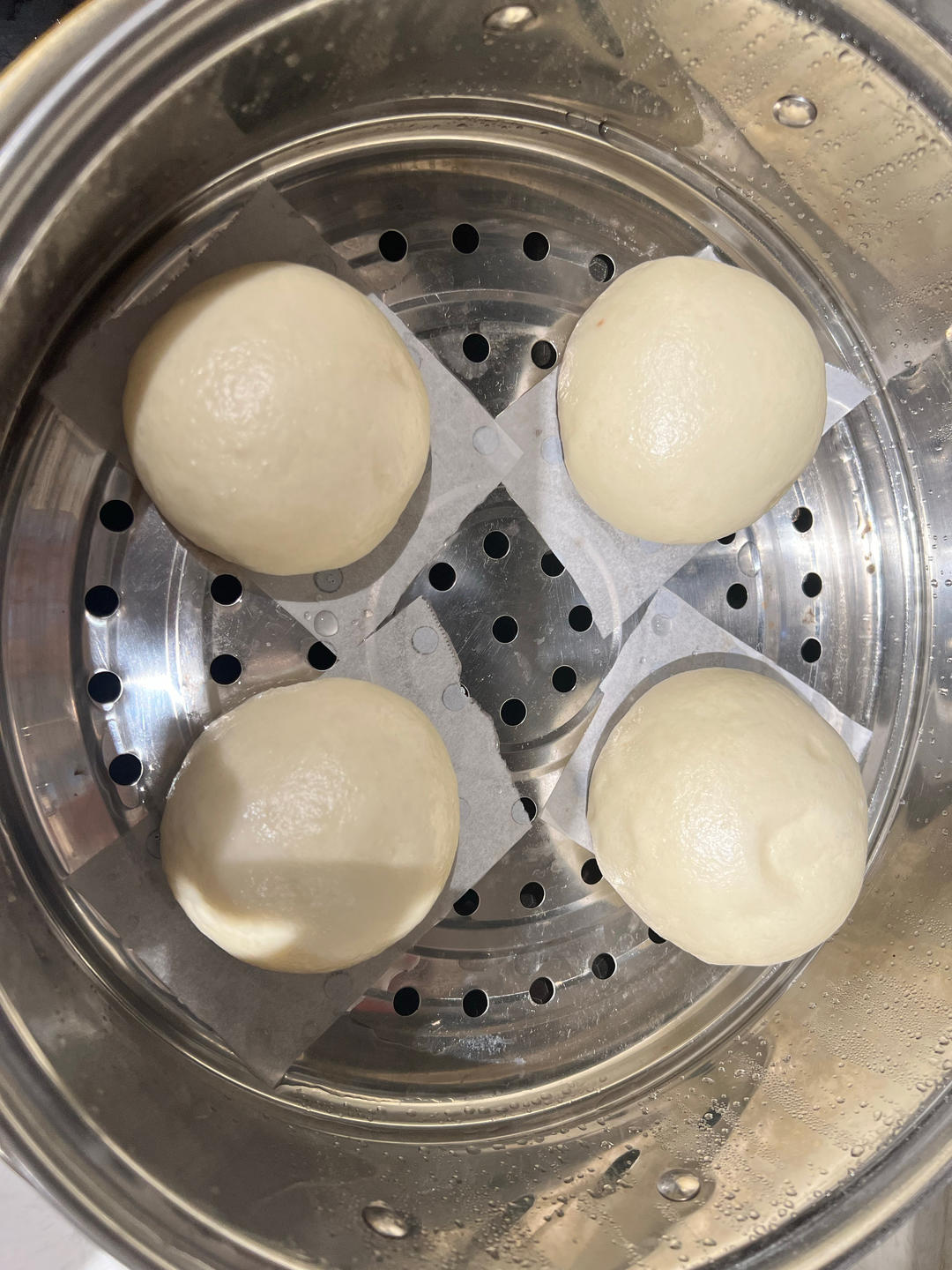 水光肌牛奶馒头