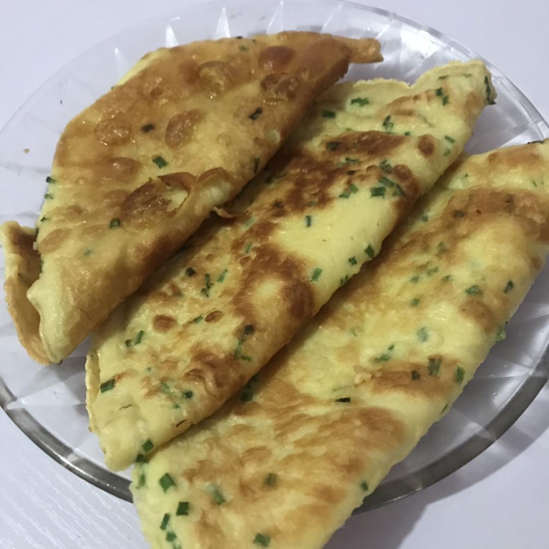 葱花鸡蛋饼