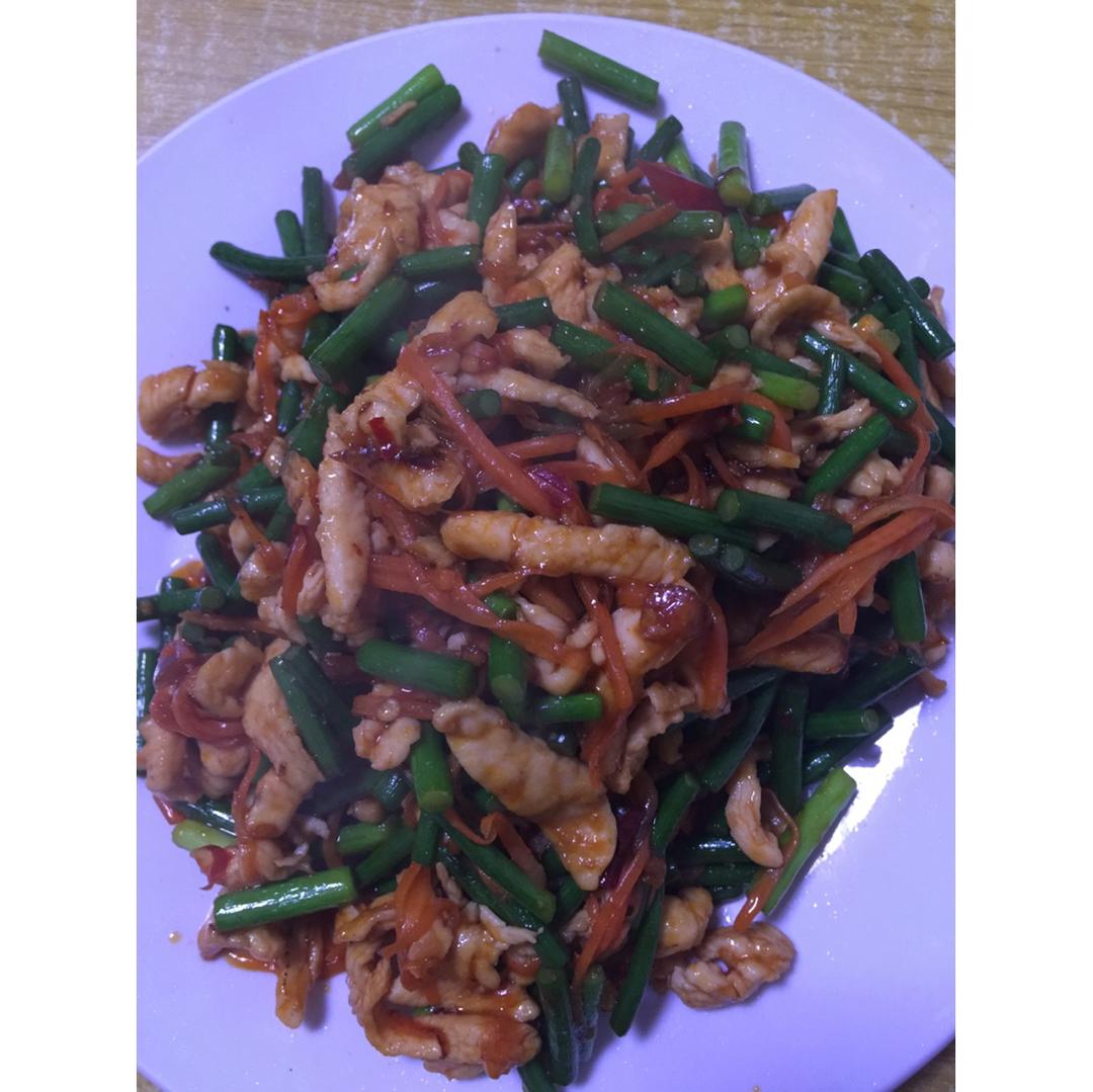 鱼香鸡丝