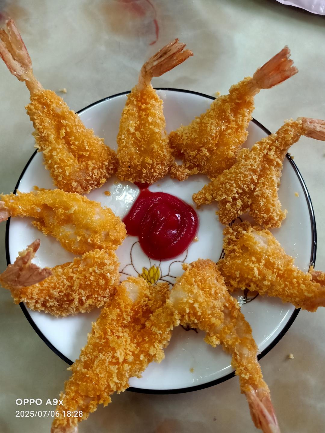 酥炸凤尾虾