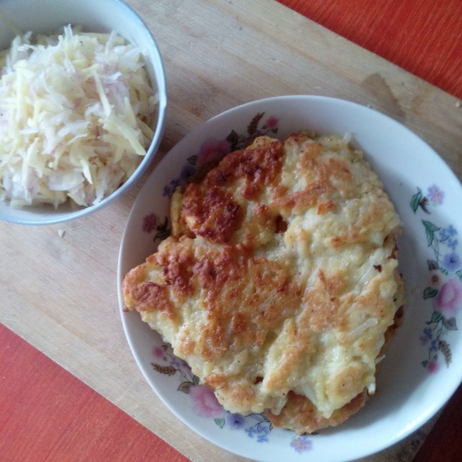土豆洋葱饼Deruni（乌克兰）
