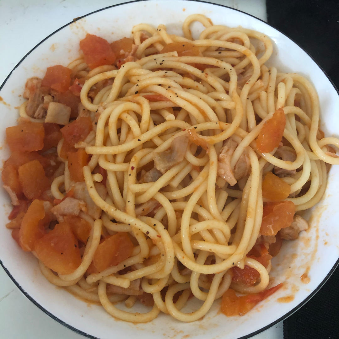 番茄肉酱意面