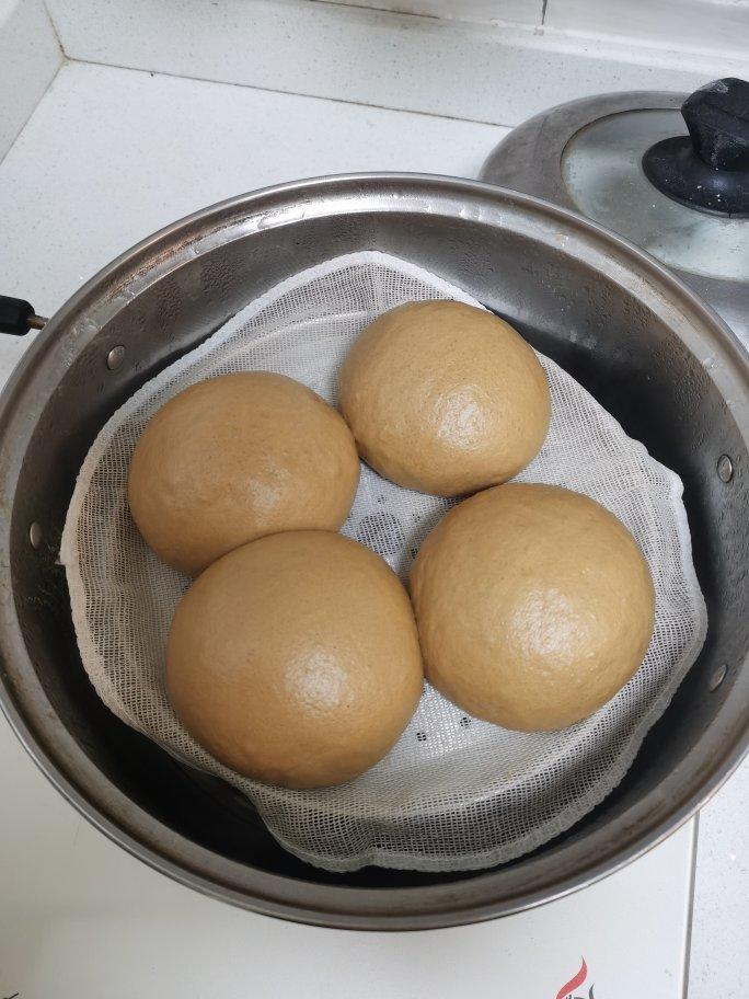 有着面包口感的红糖馒头（一次发酵）
