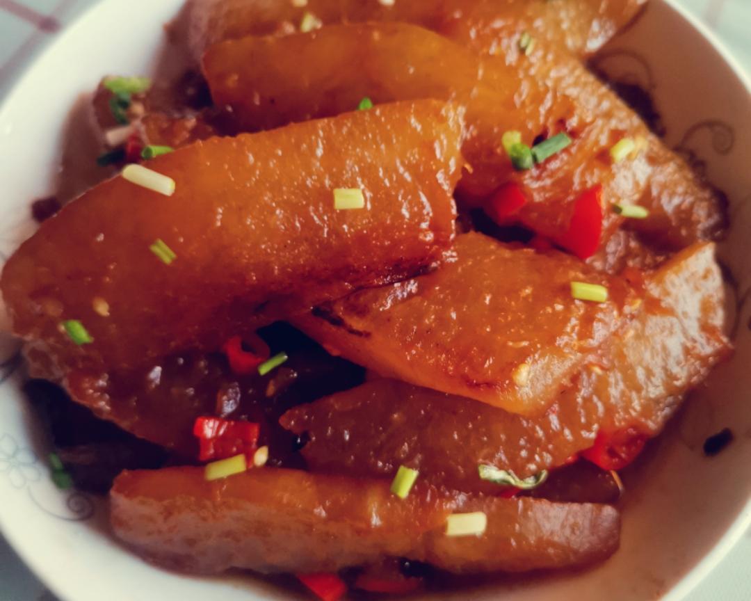 蚝汁烧冬瓜    最好吃的冬瓜，没有之一