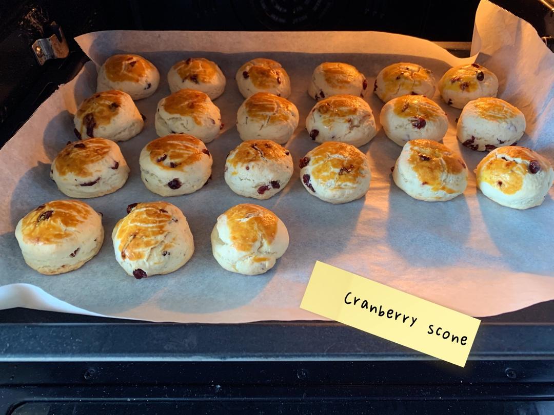 英式司康-蔓越莓司康饼