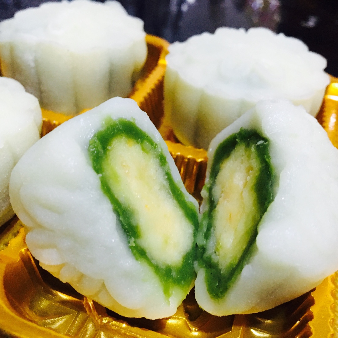 《Tinrry下午茶》冰皮月饼（奶黄馅）