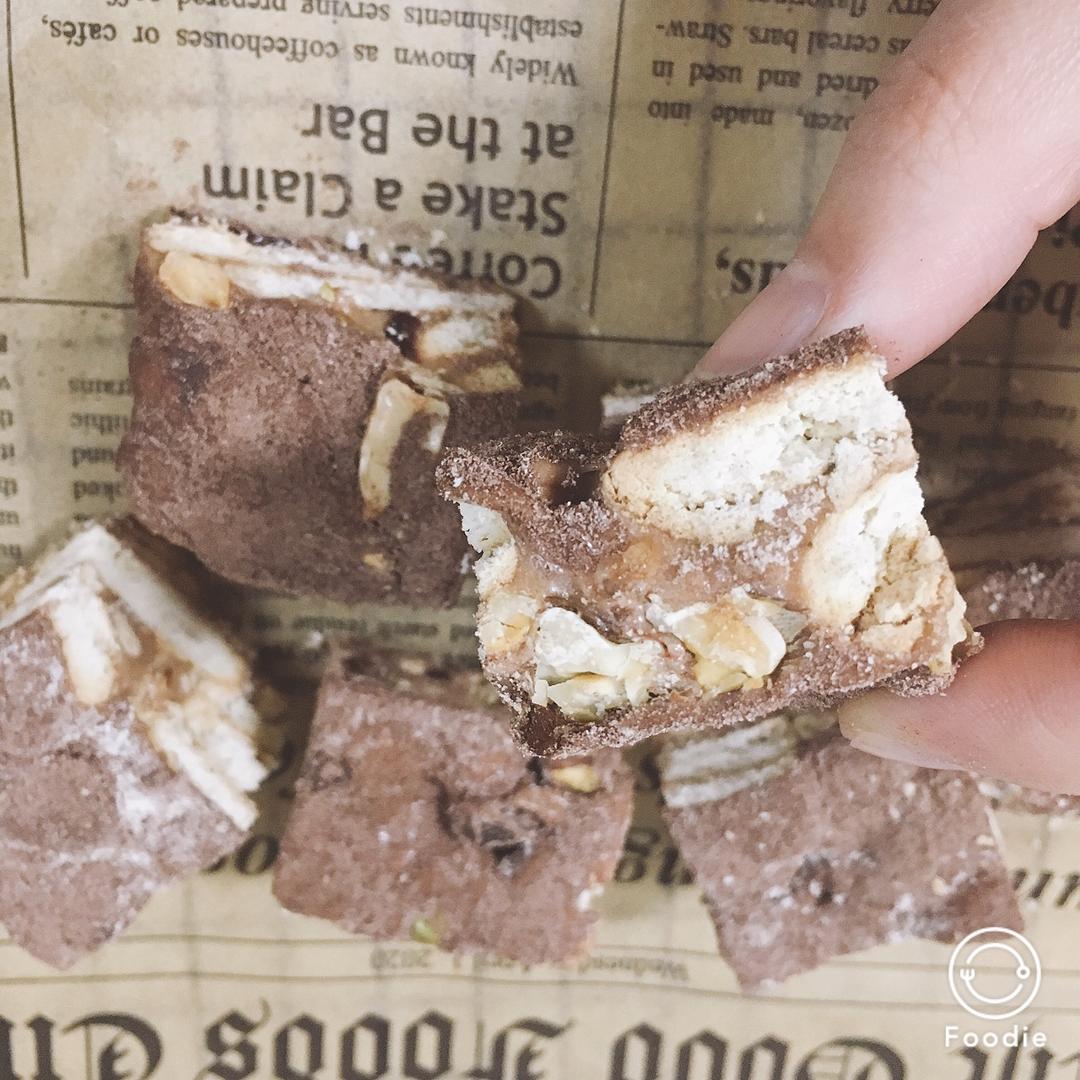 风靡吃货圈的雪花酥