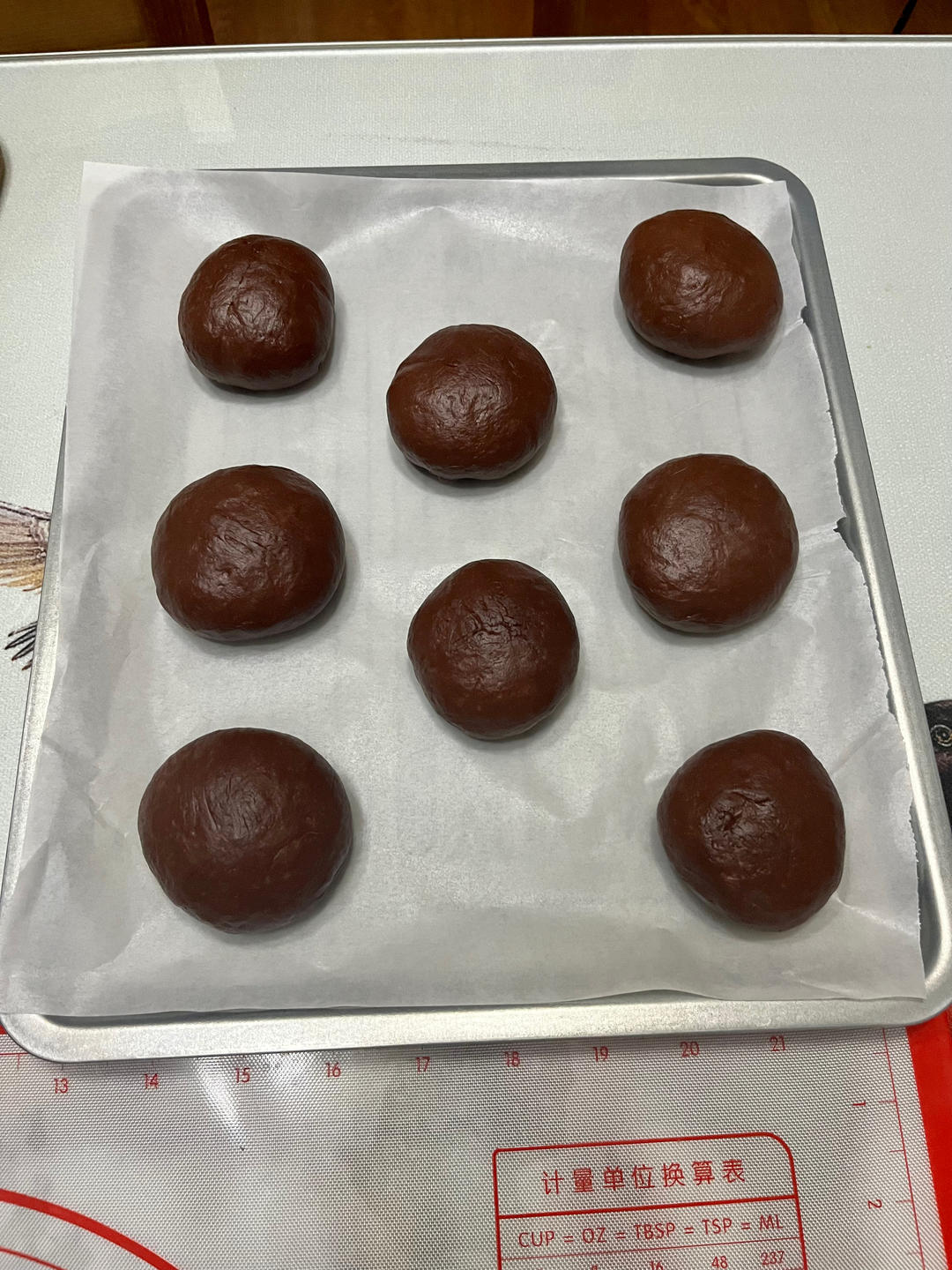 Cindy手作-黑眼豆豆巧克力麵包