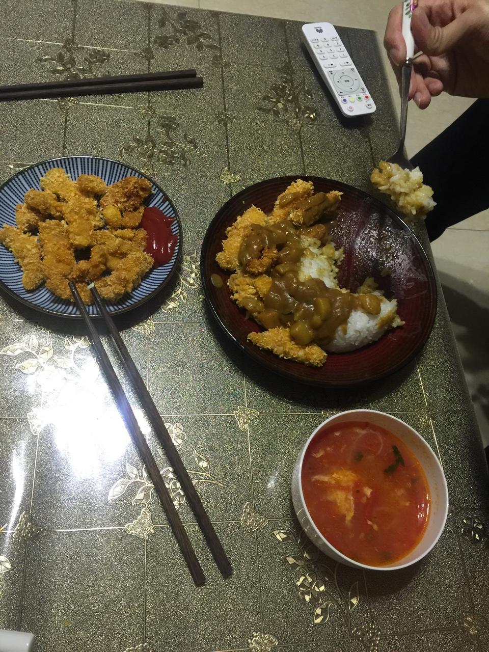 炸猪排咖喱饭