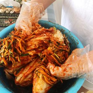 正宗朝鲜辣白菜制作的做法 步骤11