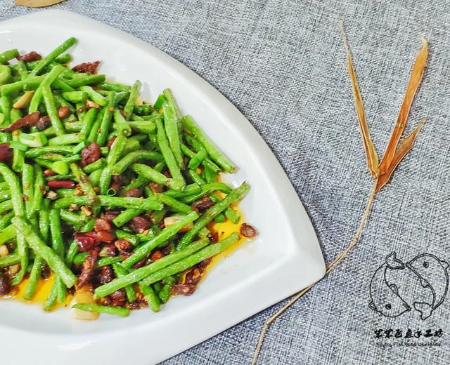 干煸豇豆的做法