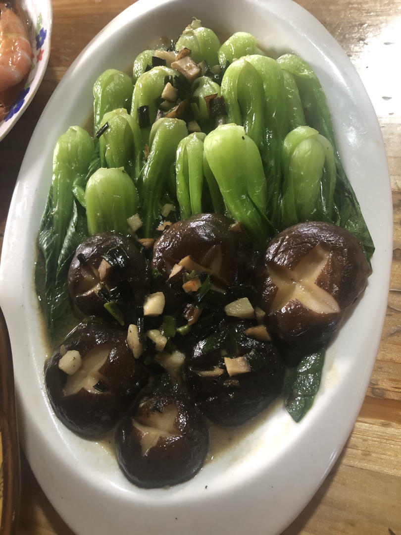 蚝油香菇小油菜