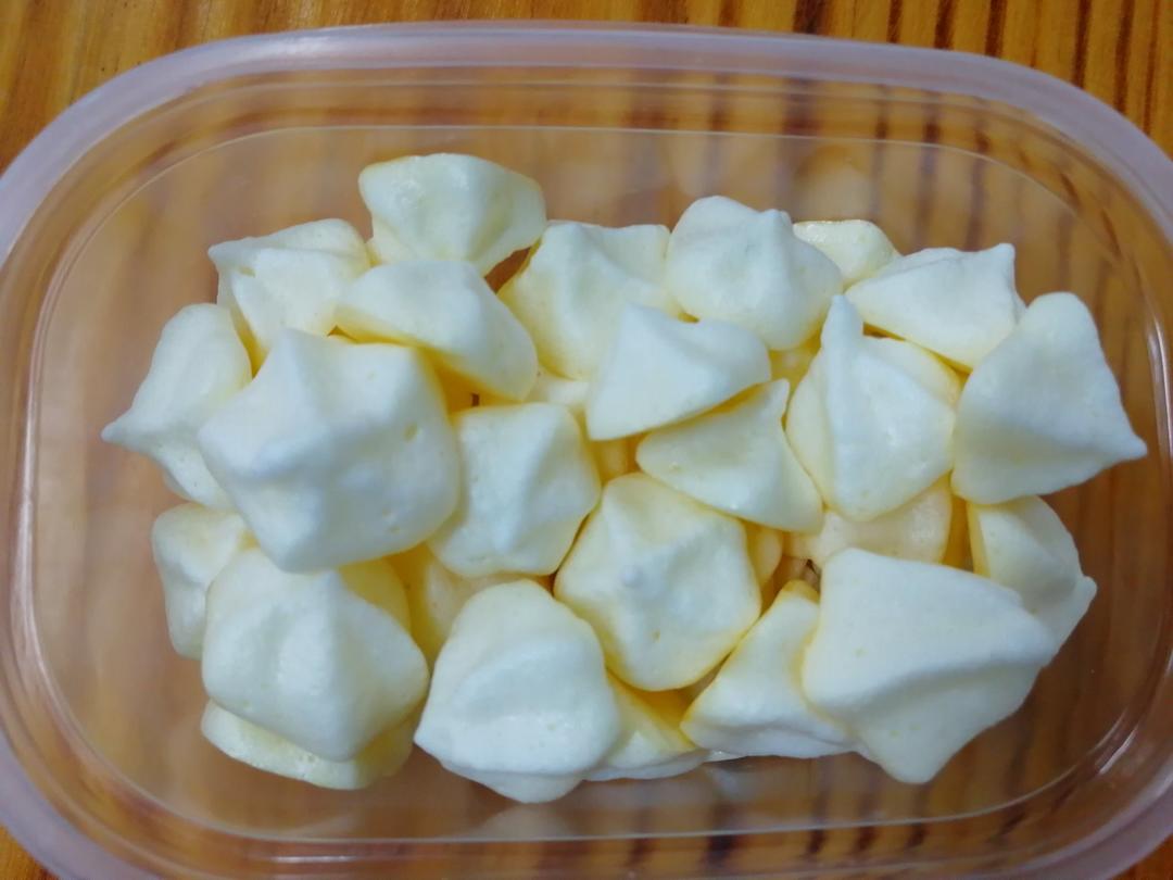宝宝零食：蛋白溶豆