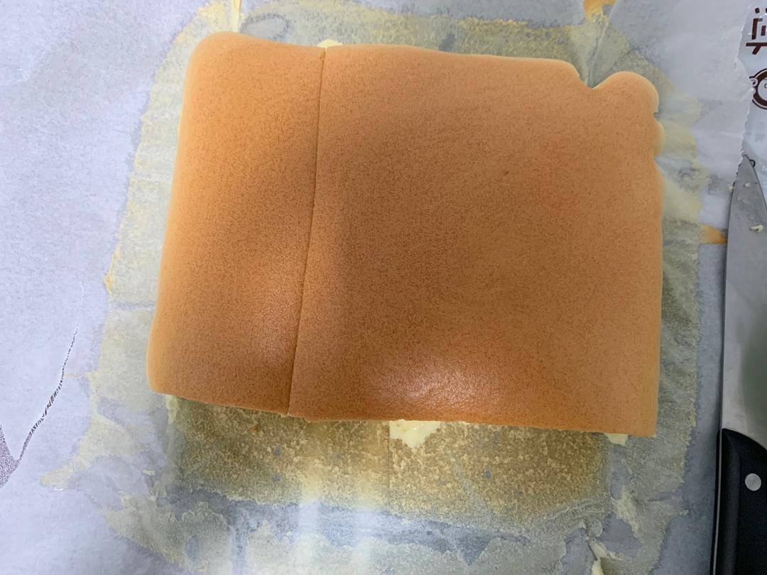 芝士夹心古早味蛋糕