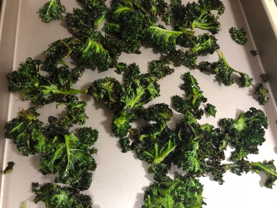 超级零食Kale chips羽衣甘蓝脆片