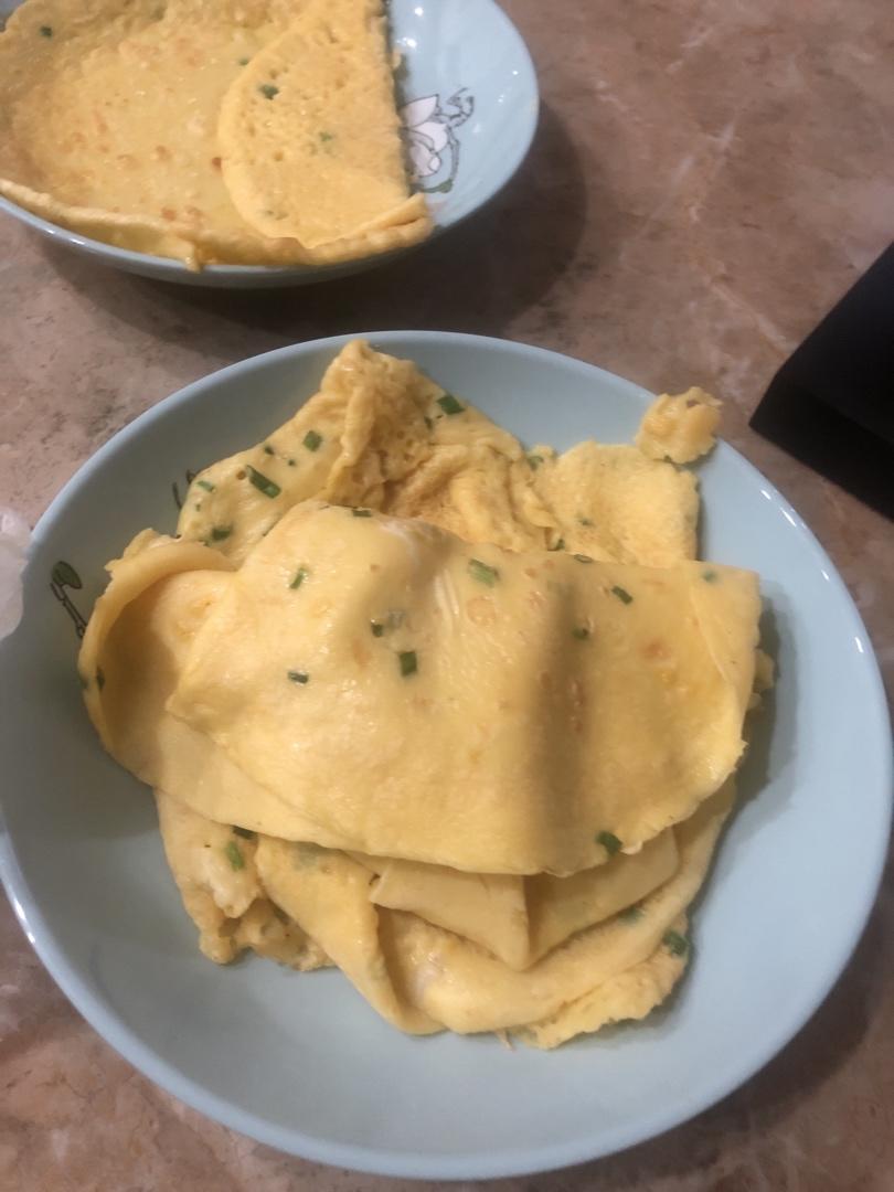 葱花蛋饼（快手营养早餐）