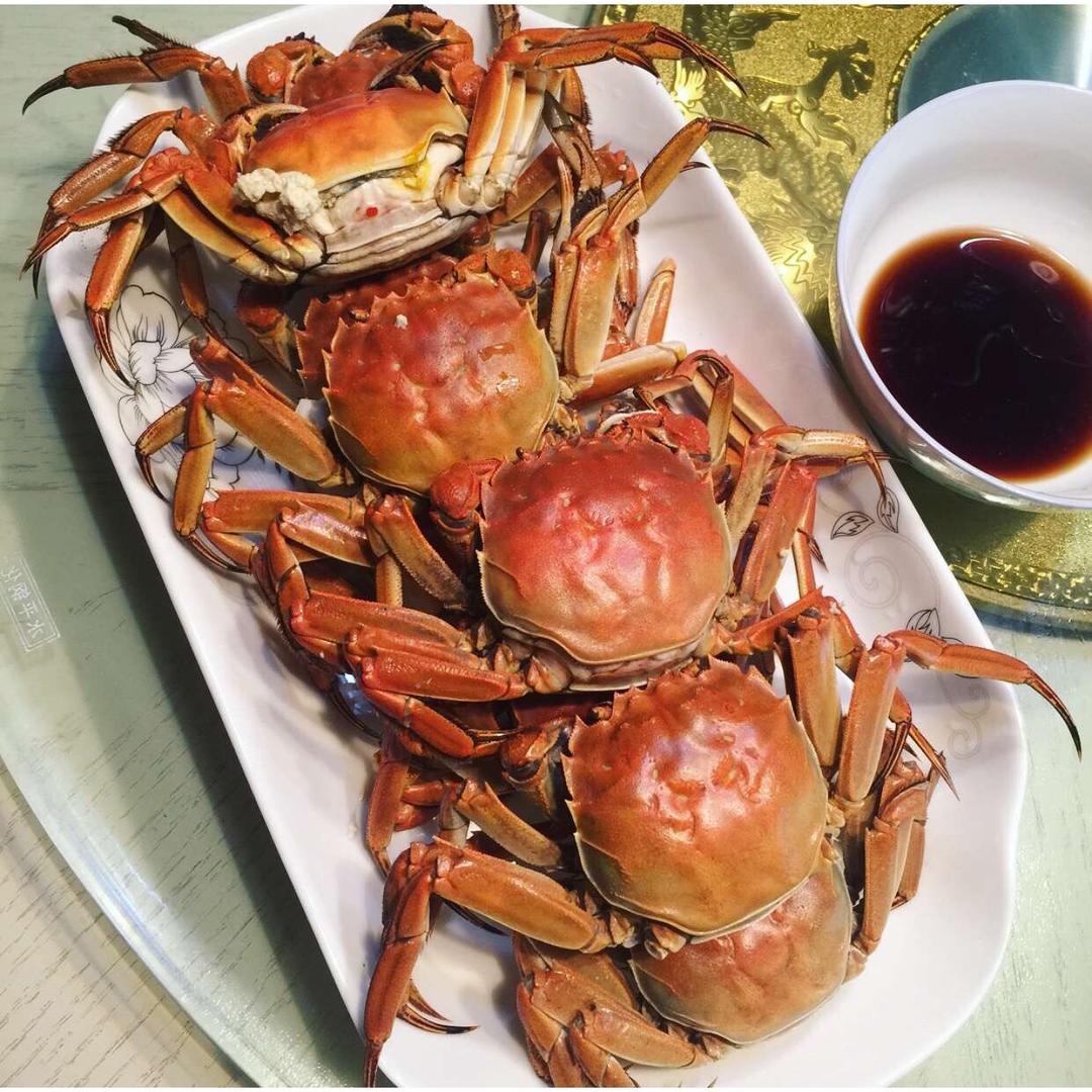 清蒸大闸蟹