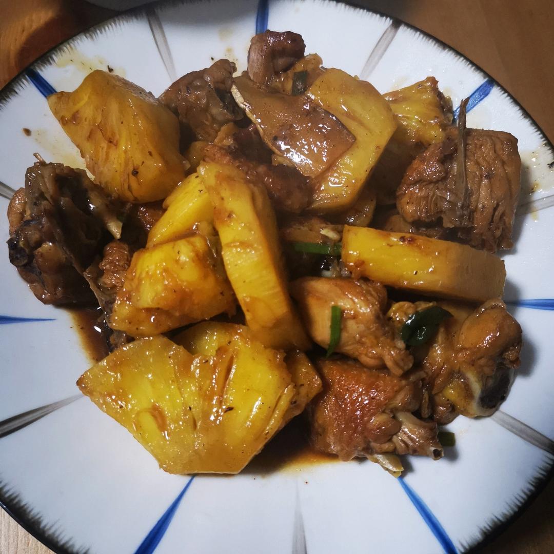 【菠萝鸡】夏日清爽开胃粤菜