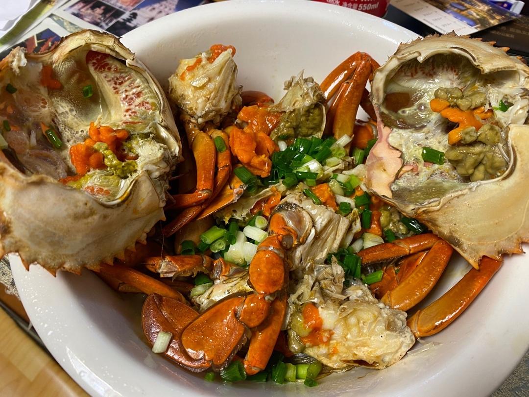 清蒸膏蟹