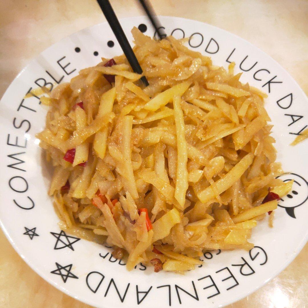 🌶️5分钟搞定“酸辣土豆丝”超级好吃开胃
