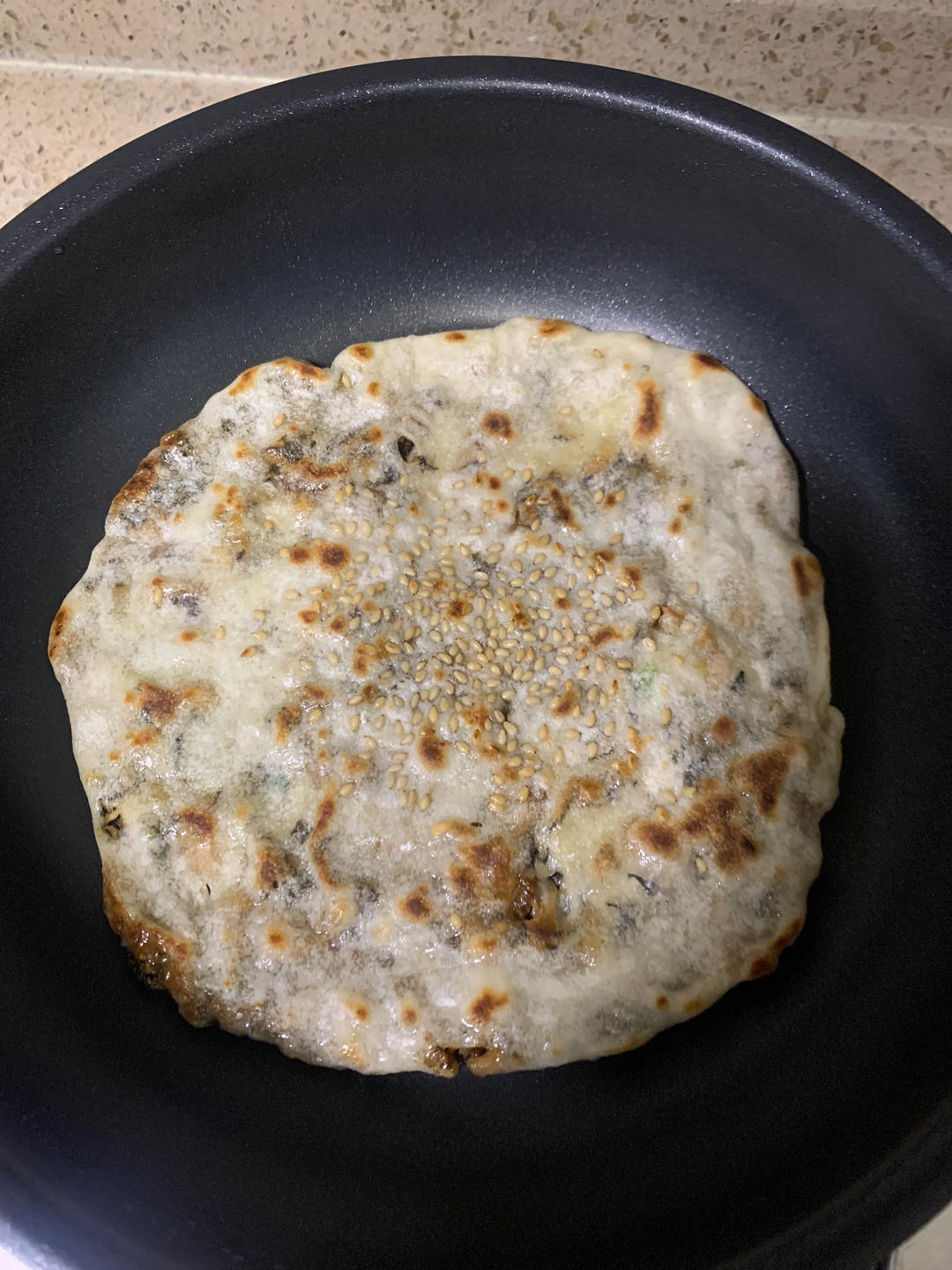 梅干菜猪肉烧饼