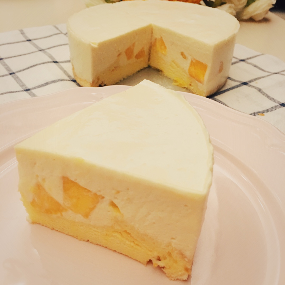 【视频】芒果慕斯（6寸） | 含镜面果胶配方