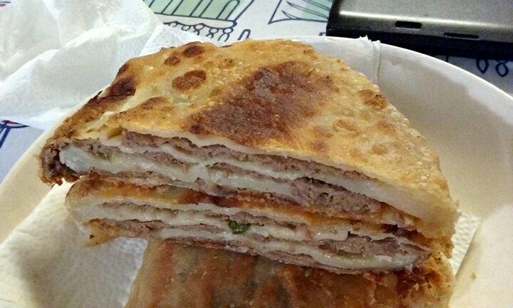 【千层牛肉饼】