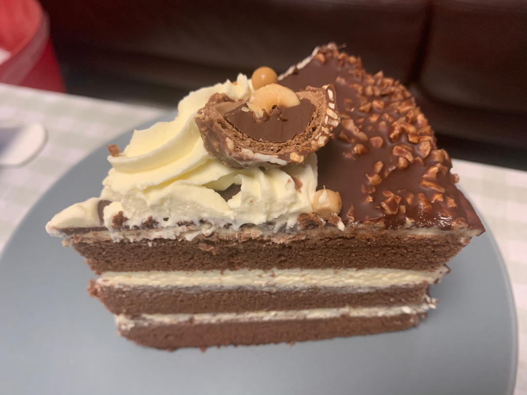 简单好吃巧克力梦龙脆皮蛋糕