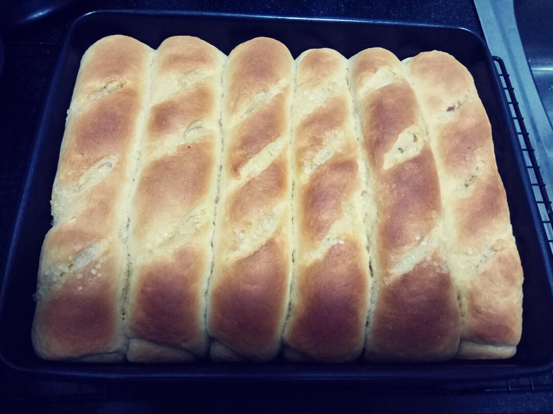 黄油砂糖排排包