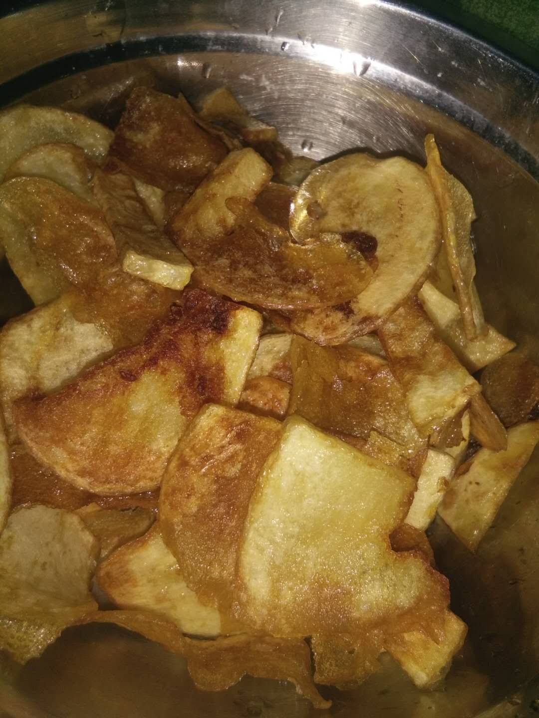 炸土豆片（家庭版薯片）