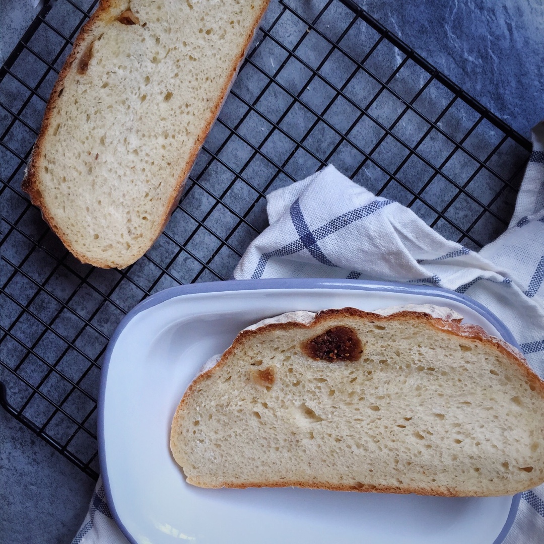 无花果面包（天然酵母&新鲜酵母）