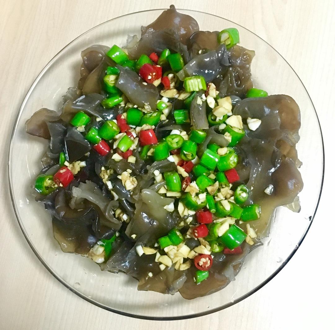 凉拌爽脆木耳
