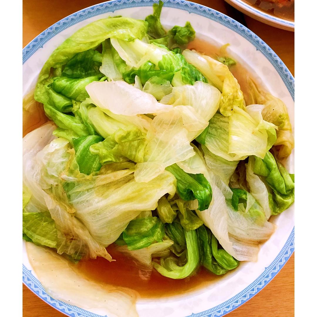 家常菜 蚝油生菜