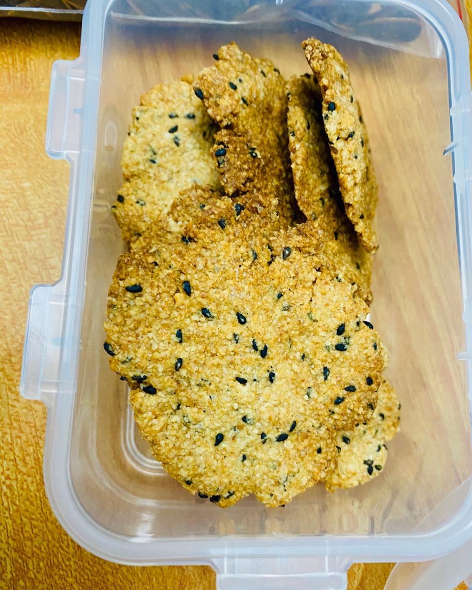 低脂燕麦椰蓉饼干