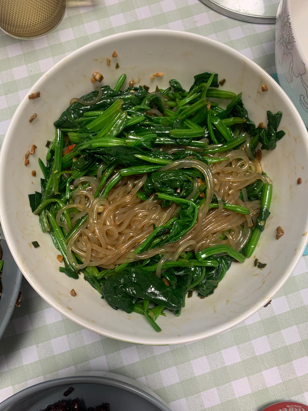 万能凉拌菜料汁（凉拌菠菜粉丝）