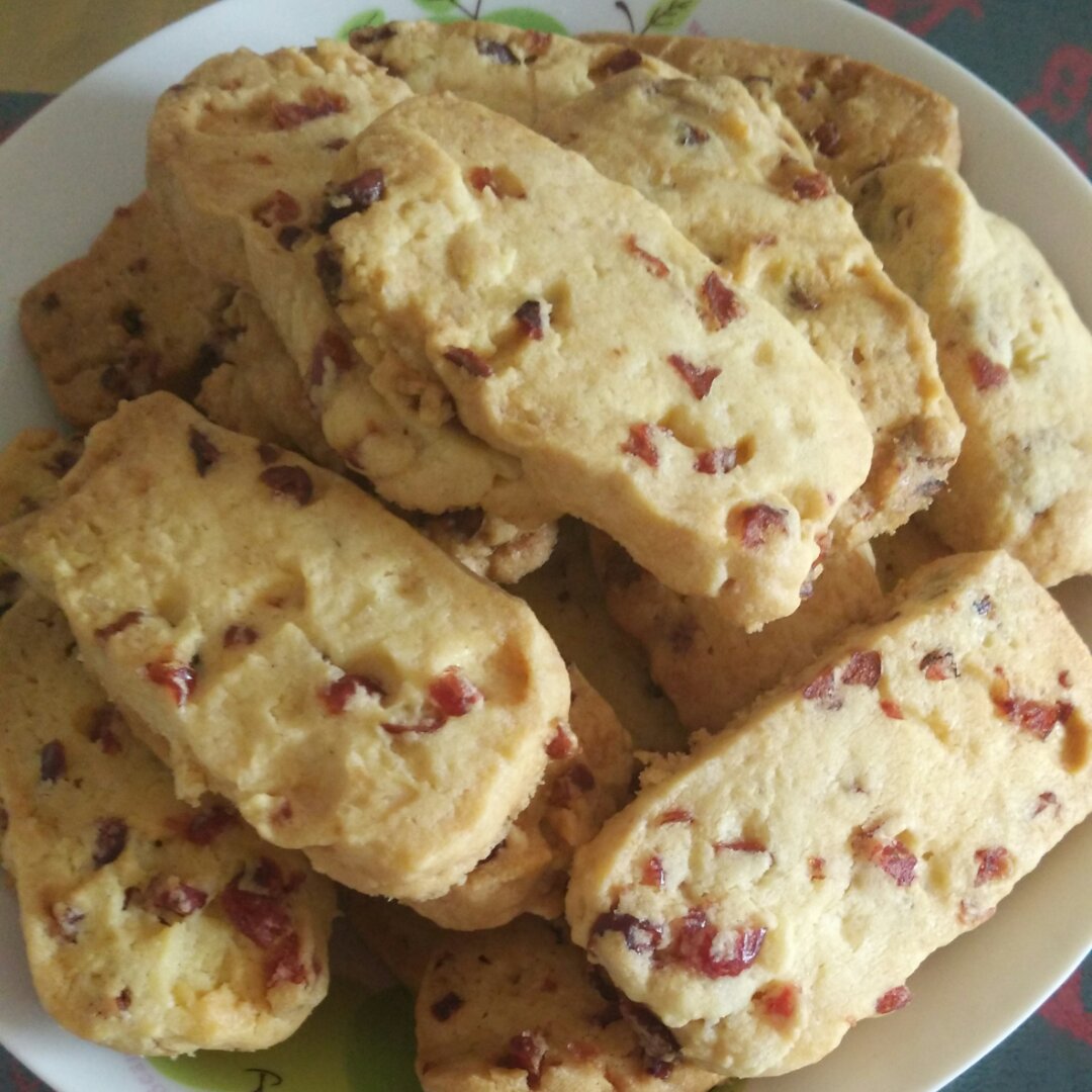 蔓越莓饼干--新手烘焙0压力 #皮黑森林#