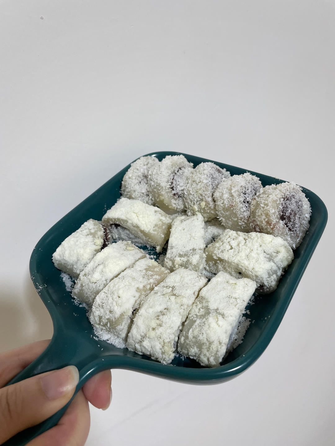 此配方做出的驴打滚无比软糯，放一天还是软的