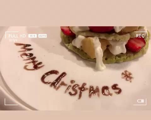 抹茶聖誕樹鬆餅